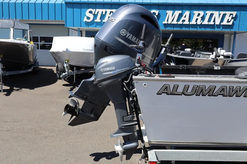 Slide: The Image of 2017 Alumaweld Super Vee LT 20 boat with Yamaha outboard motor at Stevens Marine. - 3