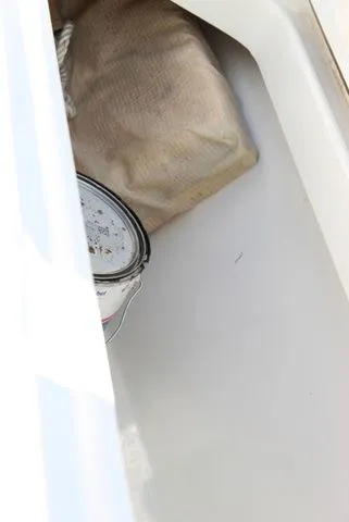 Slide: The Image of Storage compartment in 2015 Sailfish 240 CC boat. - 34