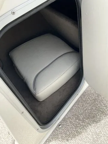 Slide: The Image of Stingray 208 LR 2013 storage compartment with cushion. - 35