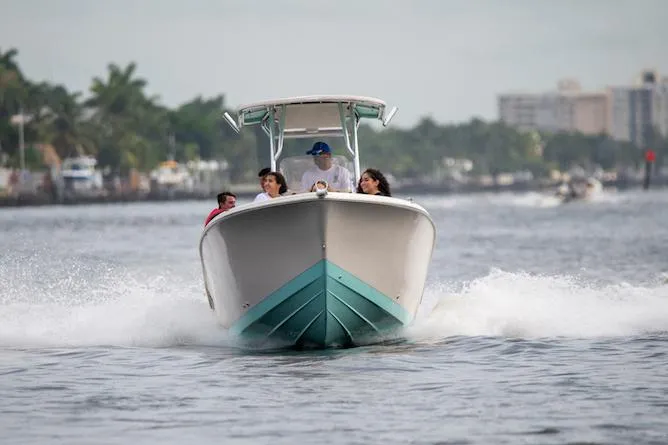 Slide: The Image of Manufacturer Provided Image: Sea Chaser 22 HFC 2026 boat on water with passengers. - 67