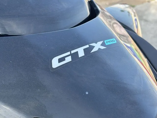 Slide: The Image of Close-up of Sea-Doo GTX 130 PRO 2022 logo. - 6