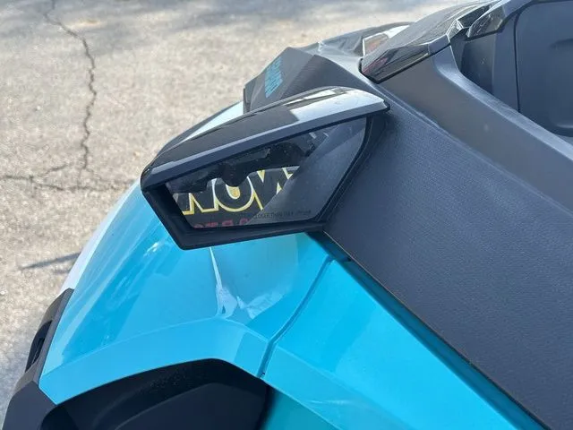 Slide: The Image of Close-up of a 2022 Sea-Doo GTX 130 PRO in blue. - 7