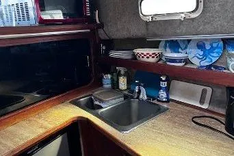 Slide: The Image of GALLEY-STAINLESS SINK & FRIDGE (BOTTOM LEFT) - 16