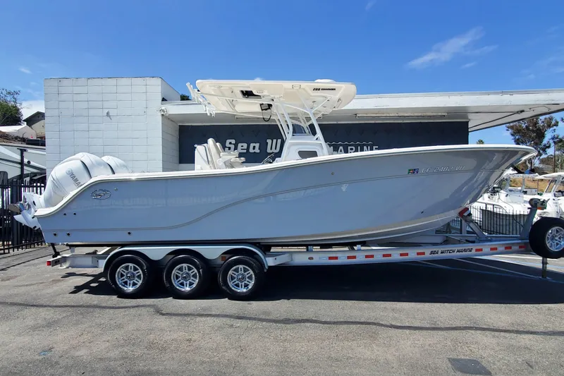 The Image of 2022 Sea Fox 288 Commander boat on trailer at Sea Witch Marine dealership. - 0