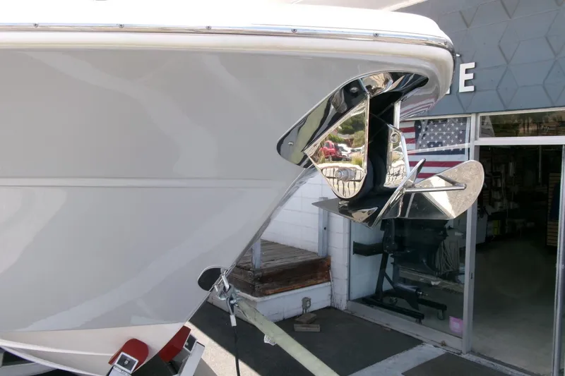 Slide: The Image of 2022 Sea Fox 288 Commander boat with shiny anchor detail. - 39