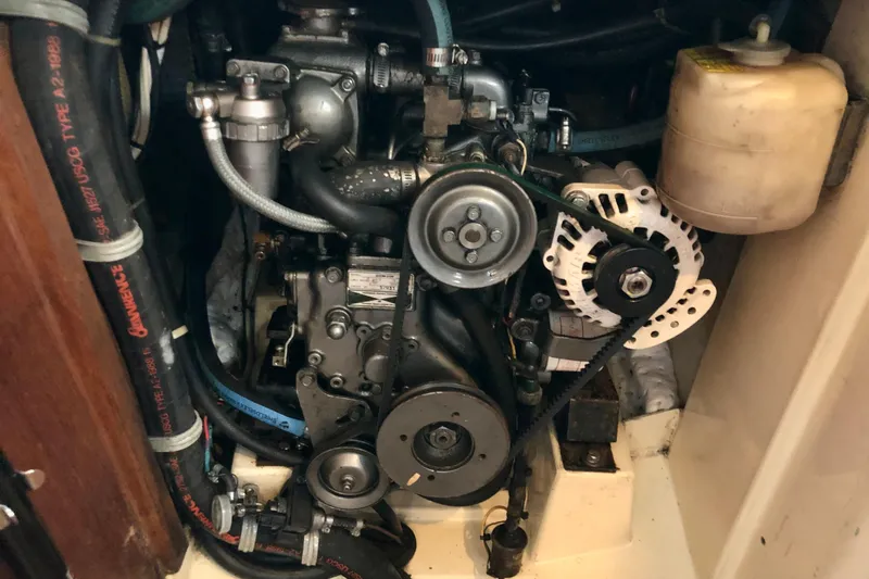 Slide: The Image of Yanmar model 2GM20F 18 hp diesel - 15