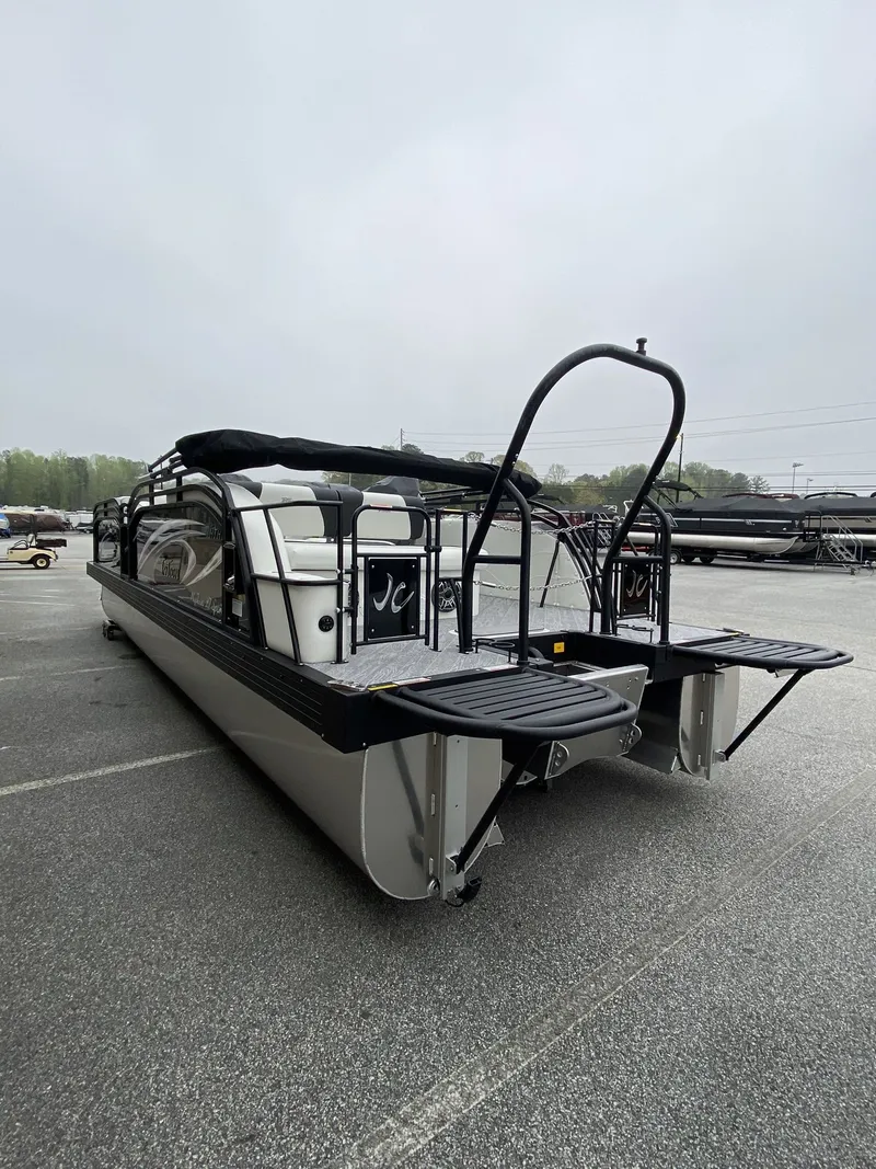 Slide: The Image of 2023 JC Swing Back 27TT Sport pontoon boat with Mercury 350HP. - 6