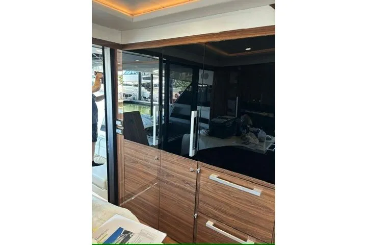 Slide: The Image of Portside Galley Area with twin pantries and twin freezer drawers - 9