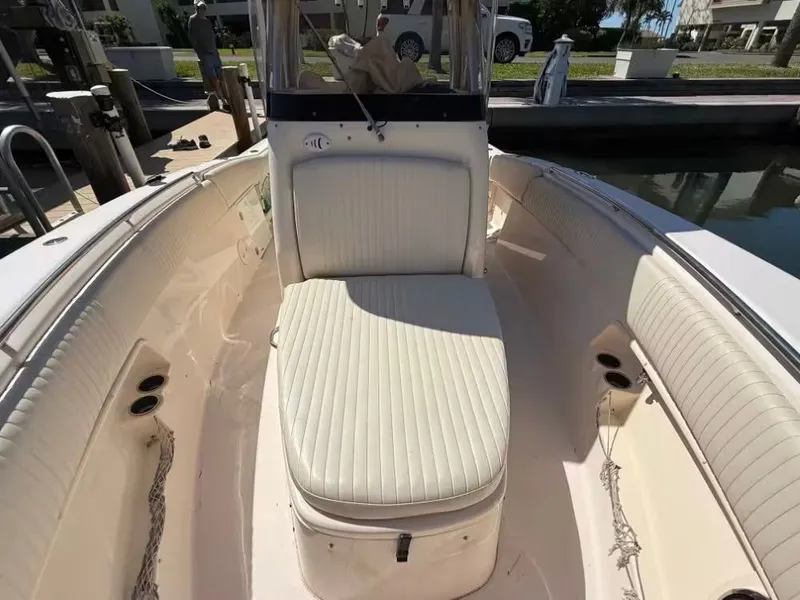 Slide: The Image of Interior view of a 2013 Grady-White Canyon 271 boat. - 15