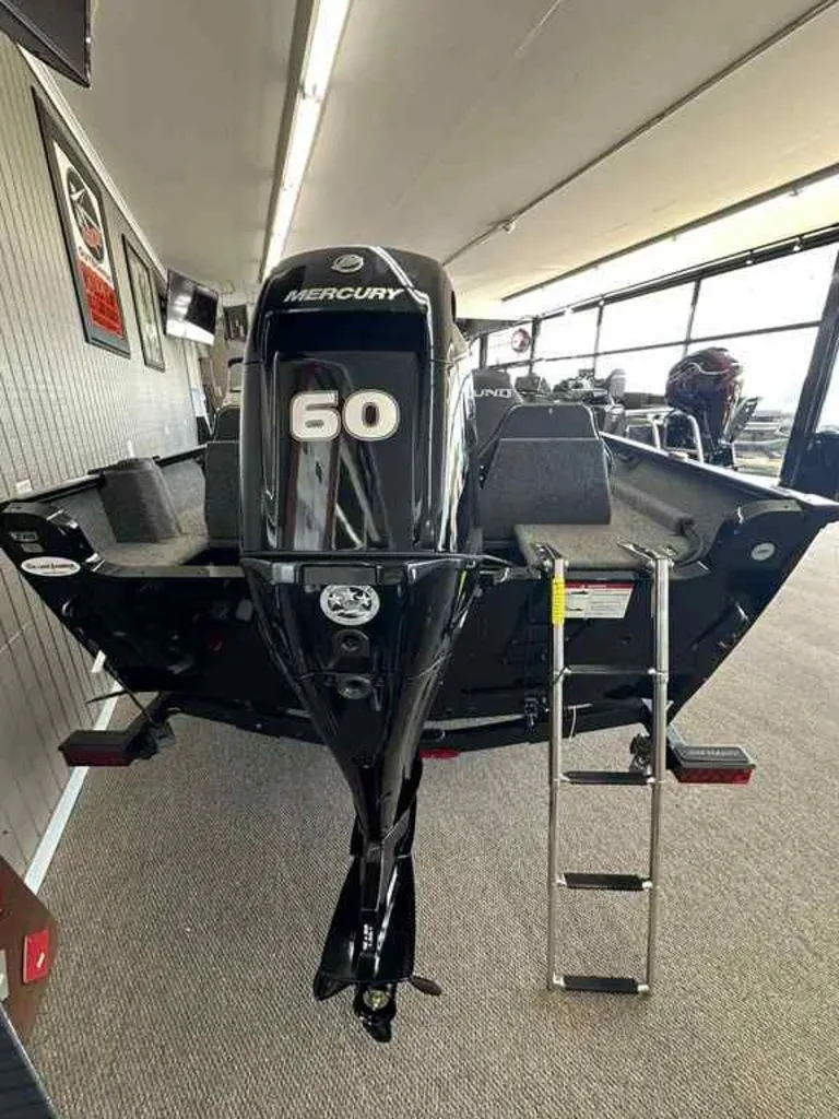 Slide: The Image of Lund 1650 Rebel XL SS 2026 with Mercury 60 HP engine. - 12