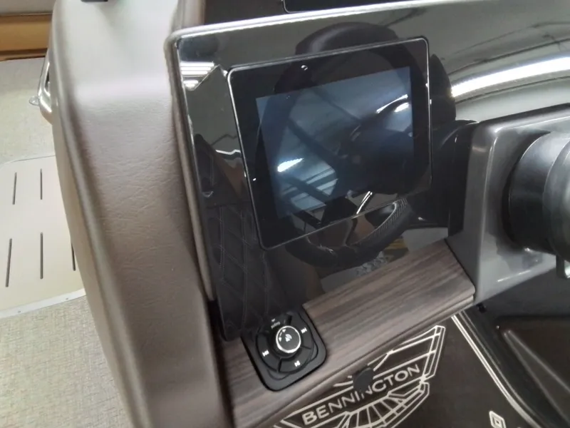 Slide: The Image of Dashboard of 2026 Bennington 25RSRSF with touchscreen display. - 21