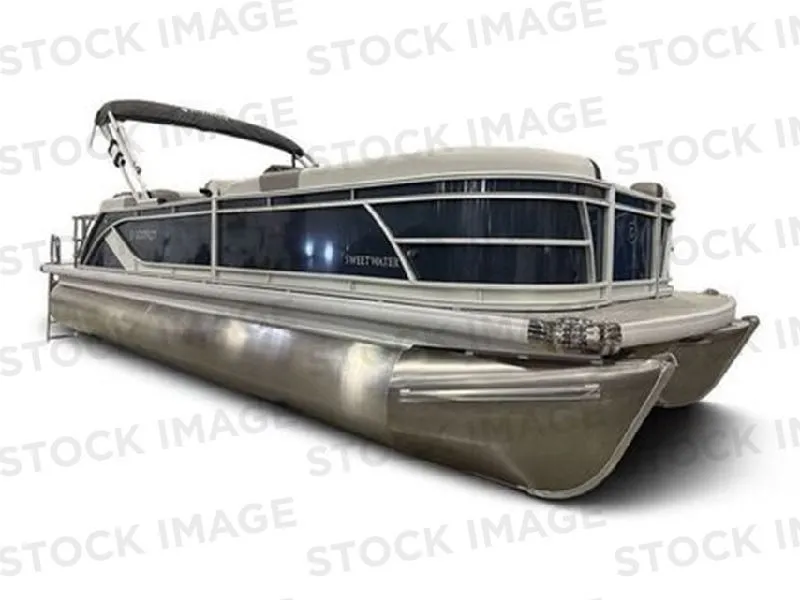 The Image of 2024 Godfrey Pontoons 2286 SB pontoon boat, side view. - 1