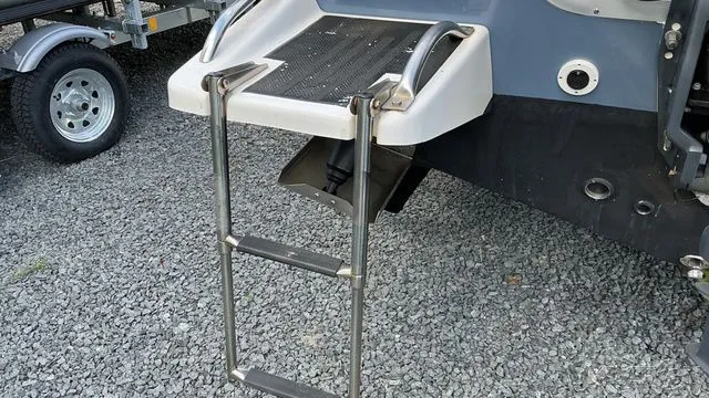 Slide: The Image of Tidewater 196DC Explorer 2014 with stainless steel swim ladder. - 17