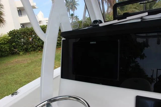 Slide: The Image of Interior view of Sea Pro 245 FLXR Sandbar 2026 boat. - 16