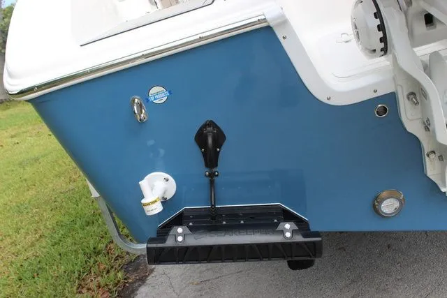 Slide: The Image of Rear view of Sea Pro 245 FLXR Sandbar boat, year 2026. - 34