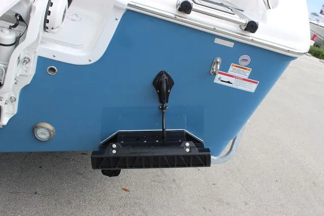Slide: The Image of Rear view of Sea Pro 245 FLXR Sandbar boat, year 2026. - 35