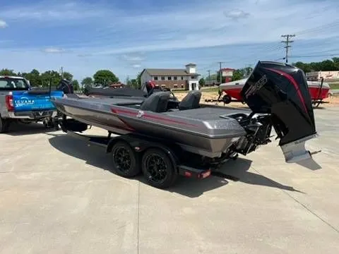 Slide: The Image of 2025 Ikon Boats VLX 20 on trailer, ready for adventure. - 9