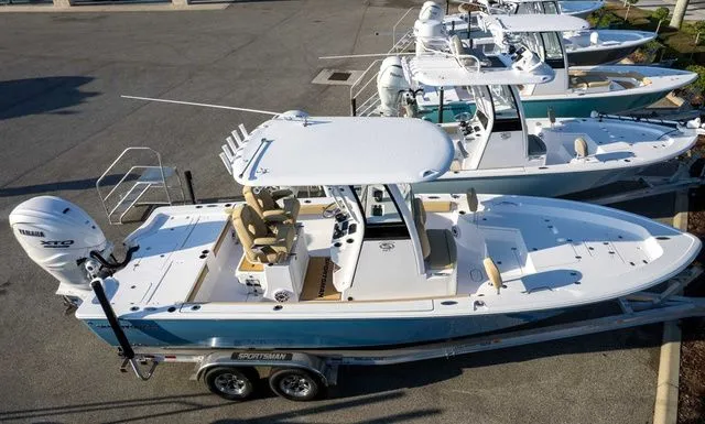 Slide: The Image of Sportsman Masters 267 Bay Boat 2026 - 2