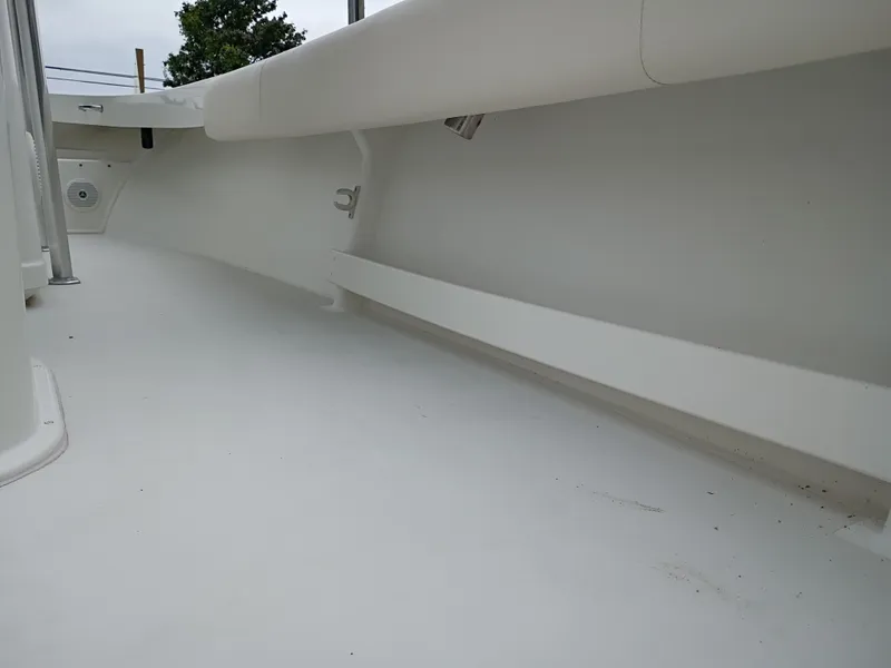 Slide: The Image of Interior view of a 2016 Parker 23SE boat. - 26