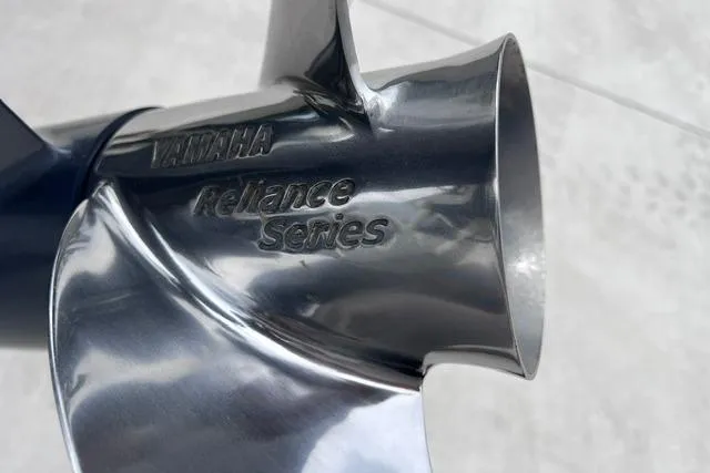 Slide: The Image of Yamaha Reliance Series propeller on 2021 Sportsman Tournament 234 SBX Bay Boat. - 19