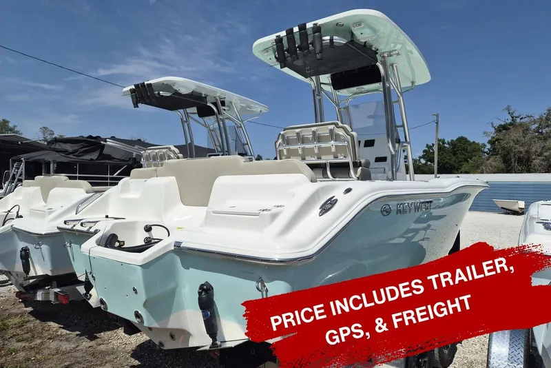 The Image of 2026 Key West 239 FS boat with trailer, GPS, and freight included. - 0