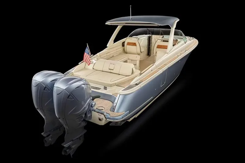 Slide: The Image of Manufacturer Provided Image: 2026 Chris-Craft Launch 35 GT boat with dual engines and elegant design. - 9