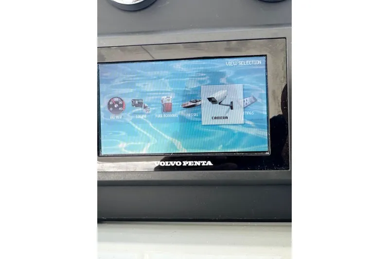Slide: The Image of Touchscreen display on a 2011 Formula 37 Performance Cruiser, featuring Volvo Penta controls. - 27
