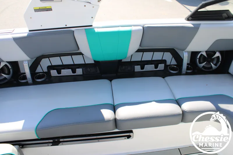 Slide: The Image of 2020 Malibu Wakesetter 23 MXZ boat interior seating. - 16