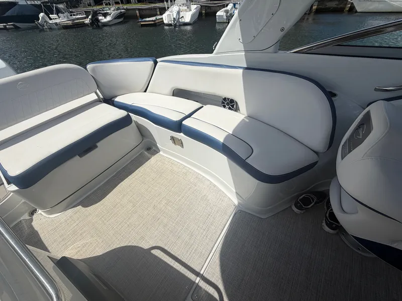 Slide: The Image of Interior of Crownline Eclipse E285 XS boat, 2023 model. - 11