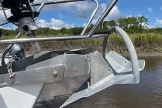 Slide: The Image of Overhead view of a 1997 Beneteau Oceanis 40 CC sailboat docked, featuring green covers. - 9