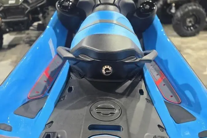 Slide: The Image of 2026 Sea-Doo RXT-X 325 in blue, showcasing sleek design and advanced features. - 10