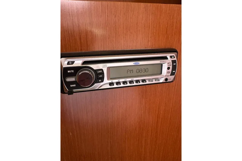 Slide: The Image of Audio system in 2011 Beneteau Swift Trawler 34 Fly, displaying time 08:30 PM. - 60