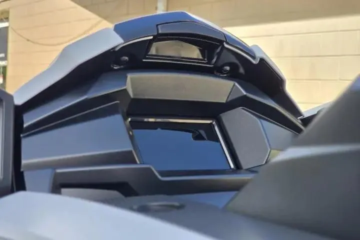 Slide: The Image of 2026 Yamaha WaveRunner VX Cruiser HO dashboard close-up, showcasing sleek design and modern features. - 15