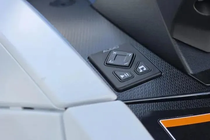 Slide: The Image of Audio control panel on 2026 Yamaha WaveRunner VX Cruiser HO. - 17