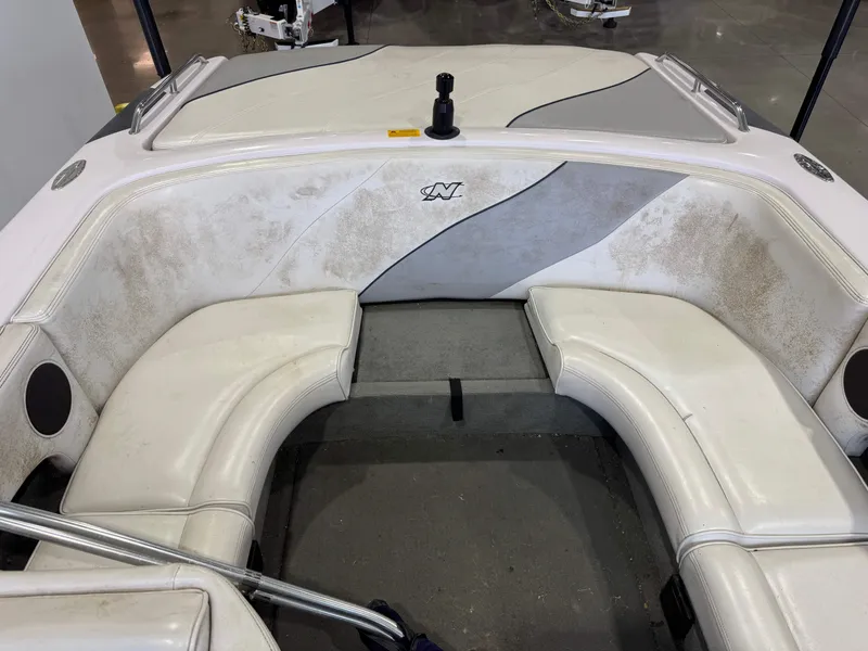 Slide: The Image of Interior of a 2000 Nautique Super Sport 210 boat. - 11