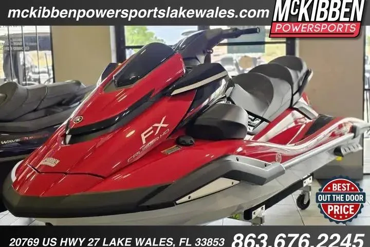The Image of 2026 Yamaha WaveRunner FX Cruiser HO in showroom, Lake Wales, FL. - 0