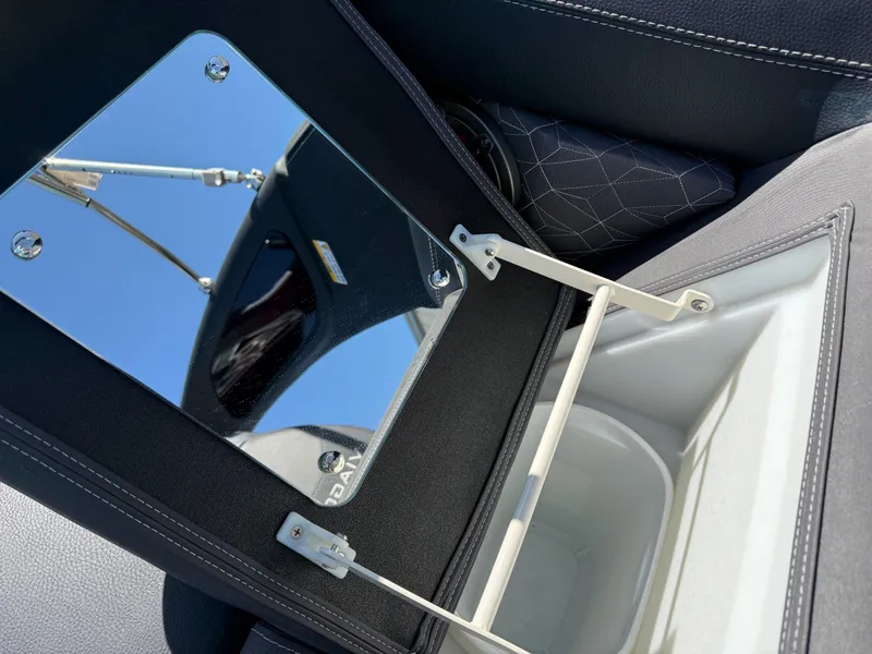 Slide: The Image of Viaggio Diamante 2024: Elegant interior with mirror and storage. - 18