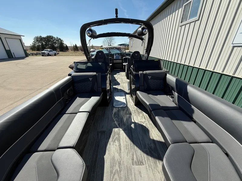 Slide: The Image of Interior of 2024 Viaggio Diamante with luxurious seating. - 3