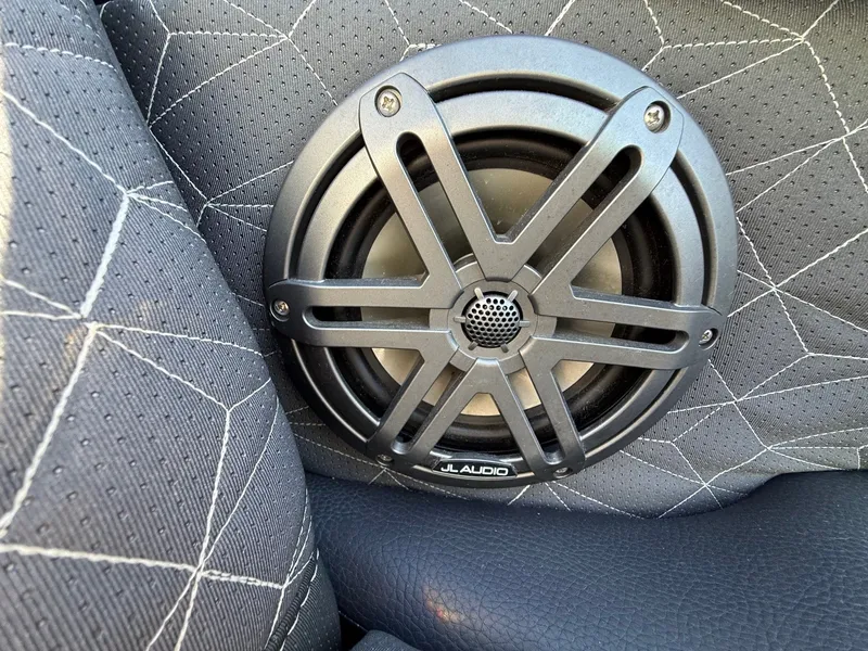 Slide: The Image of JL Audio speaker in 2024 Viaggio Diamante interior. - 45