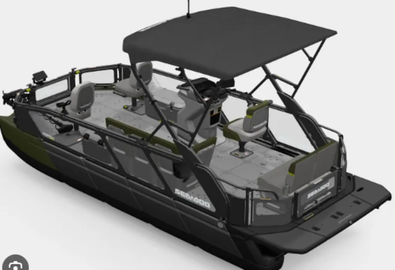 Slide: The Image of Sea-Doo Switch Fish™ 21 - 230 hp Galvanized 2026 - 3