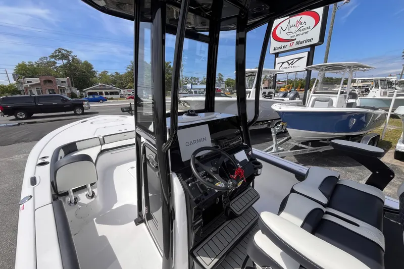 Slide: The Image of Interior view of 2026 Tidewater 2300 Carolina Bay boat. - 12