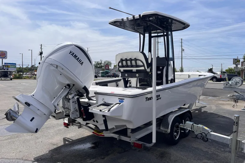 Slide: The Image of 2026 Tidewater 2300 Carolina Bay boat with Yamaha engine. - 4
