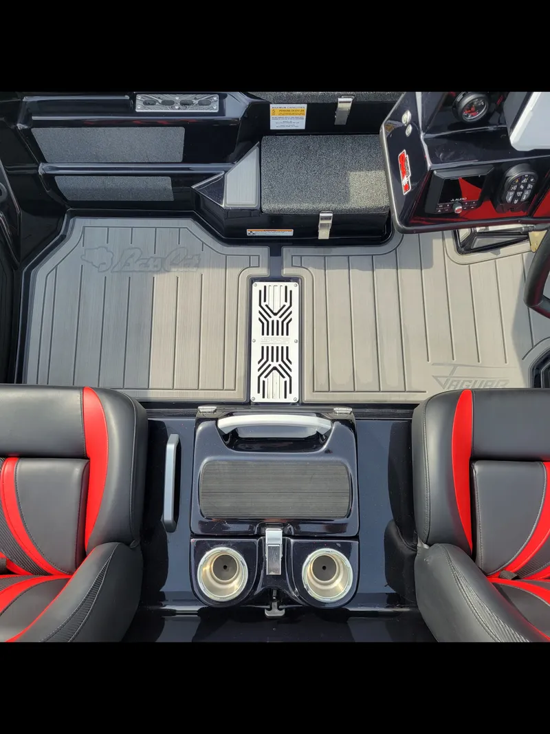Slide: The Image of 2025 Bass Cat Jaguar interior with modern seating and flooring. - 13