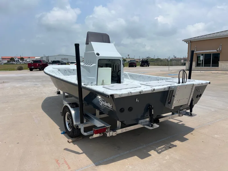 Slide: The Image of 2026 Shoalwater 20' Catamaran on trailer, ready for adventure. - 11