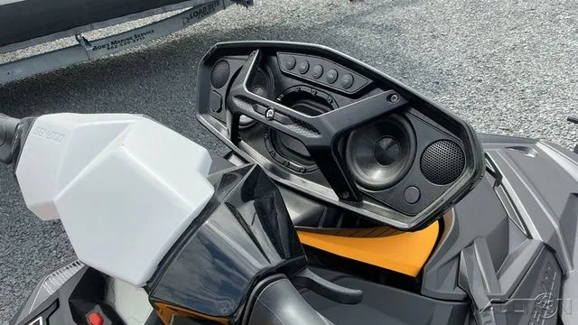 Slide: The Image of 2021 Sea-Doo SPARK 3I audio system on jet ski. - 6