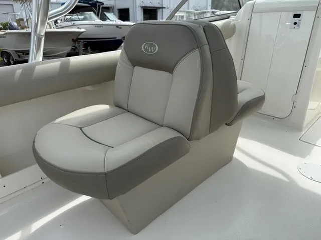 Slide: The Image of Comfortable seat in Key West 239 DFS boat, 2023 model. - 11