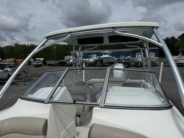 Slide: The Image of 2023 Key West 239 DFS boat in a parking lot. - 15