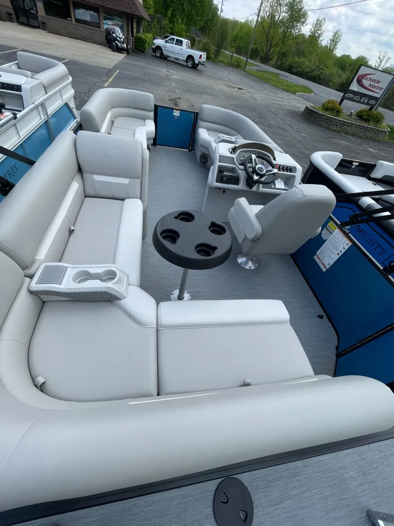 Slide: The Image of Interior of 2026 Godfrey EX 1880CX CRUISE with beige seating. - 12