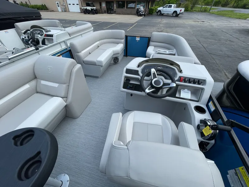 Slide: The Image of Interior of the 2026 Godfrey EX 1880CX CRUISE pontoon boat. - 17
