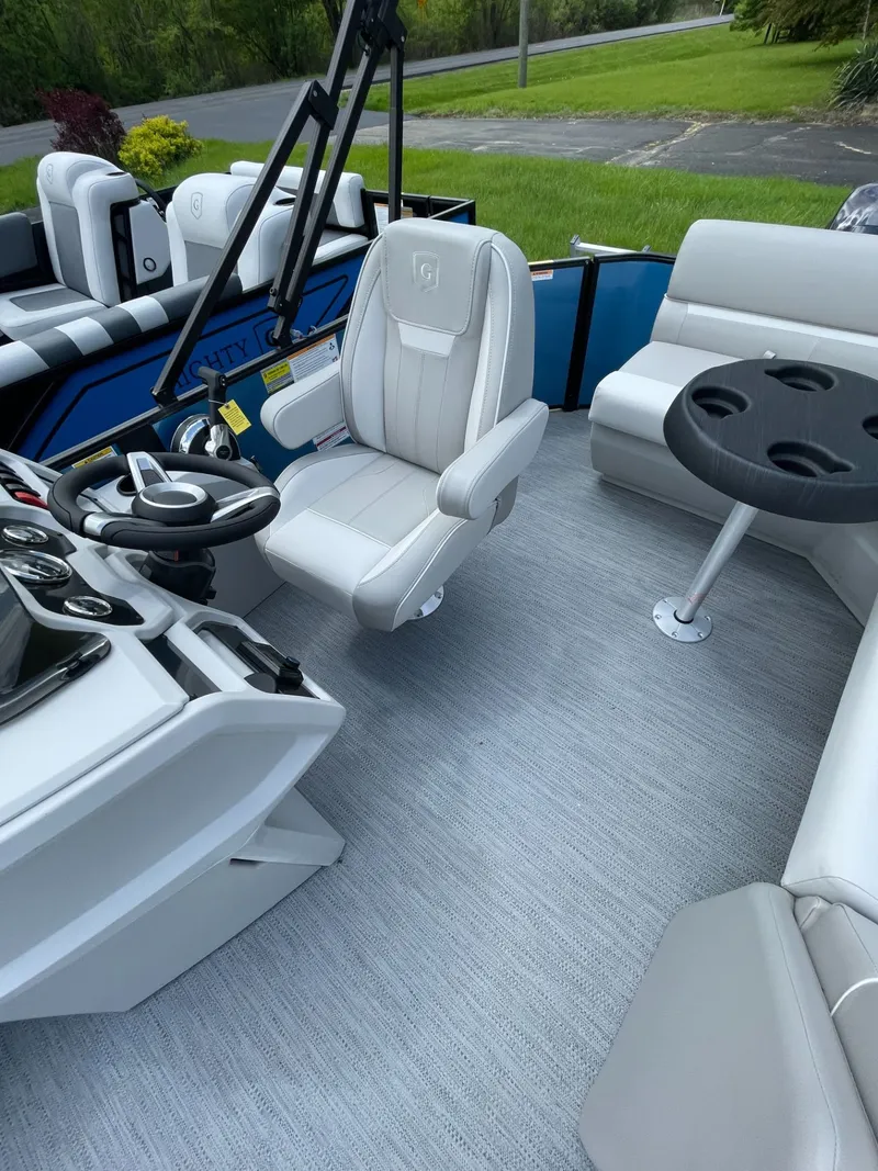 Slide: The Image of Interior of 2026 Godfrey EX 1880CX CRUISE with steering wheel and seats. - 22